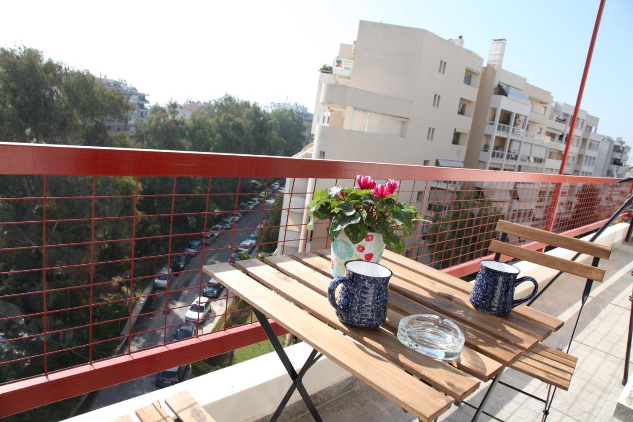 Edem Beach Apartment With Sea View By Athenian Homes Kültér fotó